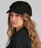 Trendy Babe Faux Suede Cabby Hat is a trendy pick to create 2023 festival outfits, festival dresses, outfits for concerts or raves, and complete your best party outfits!