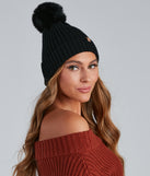 Cozy Up Knit Pom Beanie