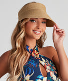 Essential Straw Visor is a trendy pick to create 2023 festival outfits, festival dresses, outfits for concerts or raves, and complete your best party outfits!