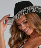 Giddy Up Glam Cowboy Hat is a trendy pick to create 2023 festival outfits, festival dresses, outfits for concerts or raves, and complete your best party outfits!