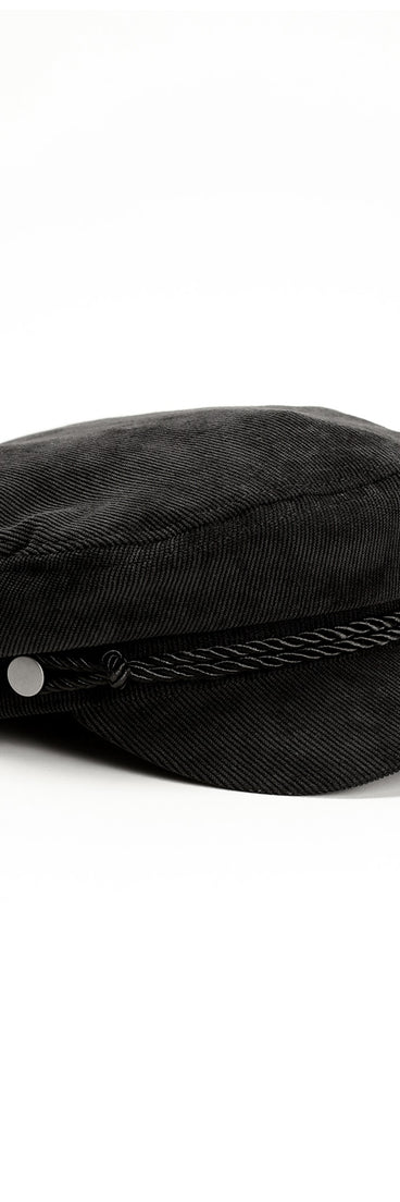 Corduroy Cabbie Hat