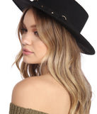 O Ring Band Boater Hat