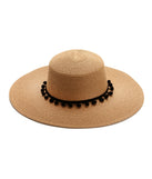 Pom Pom Straw Hat is a trendy pick to create 2023 festival outfits, festival dresses, outfits for concerts or raves, and complete your best party outfits!