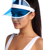 Clear Intentions Visor is a trendy pick to create 2023 festival outfits, festival dresses, outfits for concerts or raves, and complete your best party outfits!