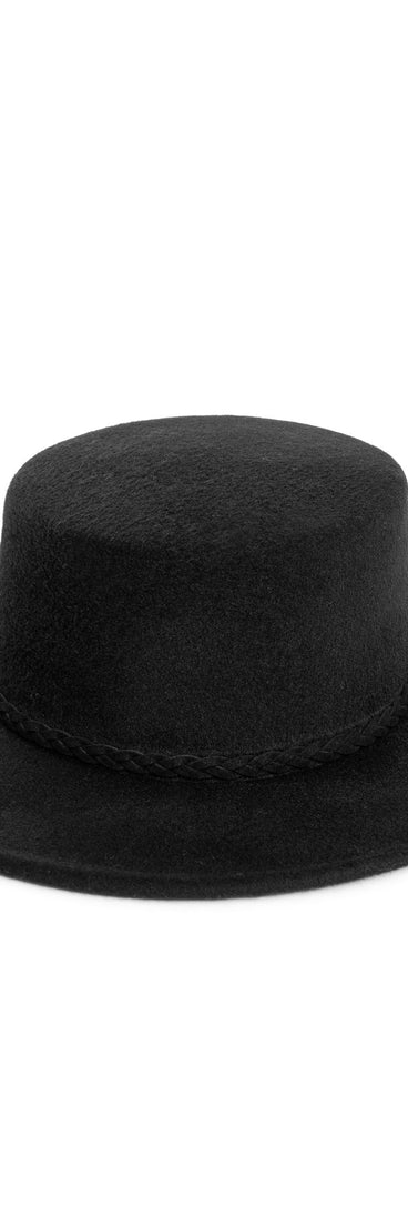 Braided Classic Boater Hat