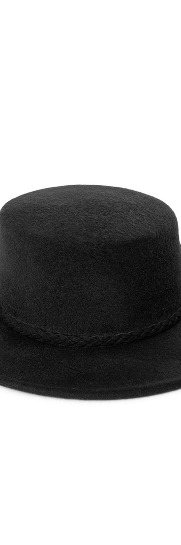 Braided Classic Boater Hat