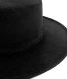 Braided Classic Boater Hat