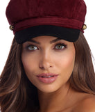 Color Block Cabby Hat