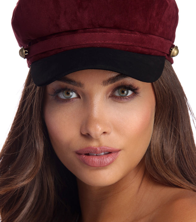 Color Block Cabby Hat
