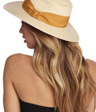 Resort Ready Banded Boater Hat
