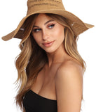 Sun Babe Floppy Straw Hat