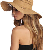 Sun Babe Floppy Straw Hat