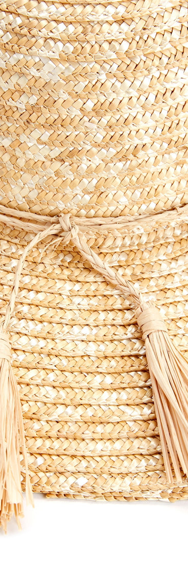Oversized Straw Hat