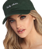 Lucky Charm Script Cap