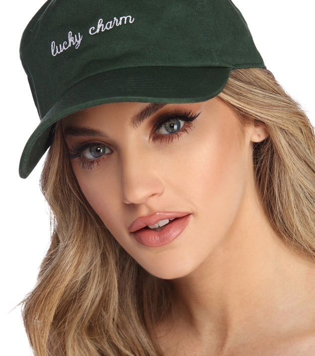 Lucky Charm Script Cap