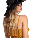 Classically Chic Floppy Derby Hat