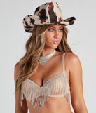 Style Round Up Faux Wool Cowboy Hat is a trendy pick to create 2023 festival outfits, festival dresses, outfits for concerts or raves, and complete your best party outfits!