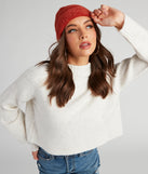 Cutie In A Fuzzy Knit Beanie is a trendy pick to create 2023 festival outfits, festival dresses, outfits for concerts or raves, and complete your best party outfits!