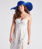 In The Shade Straw Floppy Hat is a fire pick to create 2023 festival outfits, concert dresses, outfits for raves, or to complete your best party outfits or clubwear!