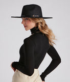 Stay Forever Chic Faux Wool Hat
