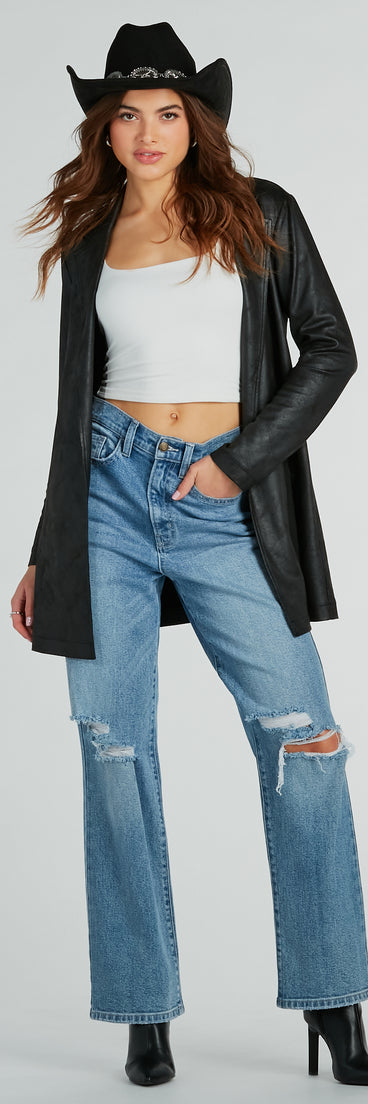 Western Trends Oval Chain Trim Cowboy Hat