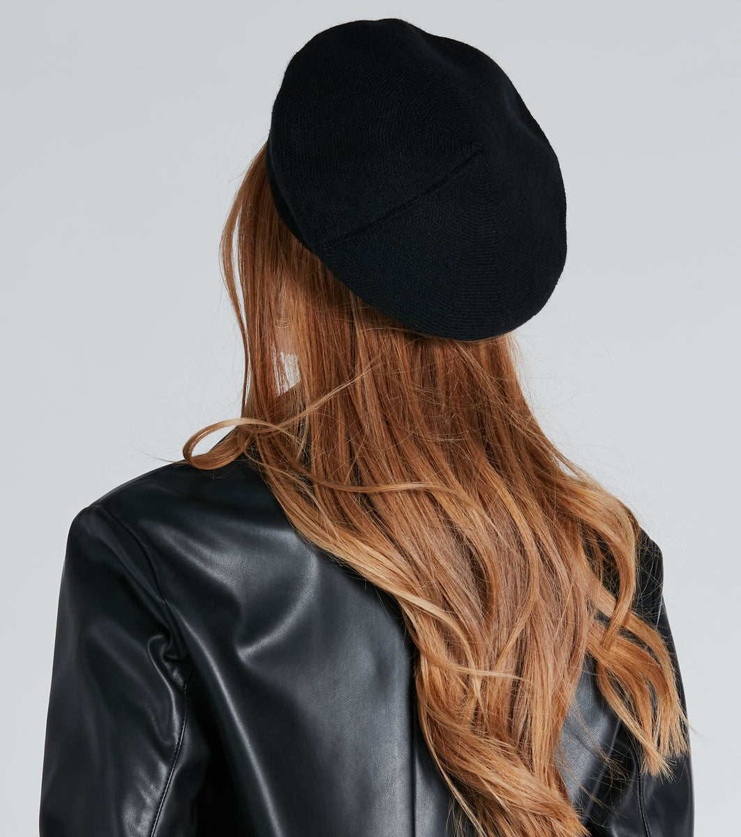Chic Touch Faux Wool Beret