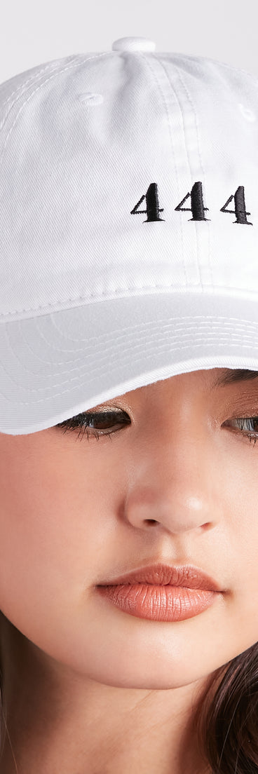 444 Angel Number Baseball Cap