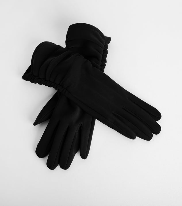 A Softy On The Inside Text Friendly Gloves