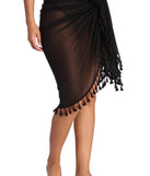 Mesh Tassel Wrap for 2022 festival outfits, festival dress, outfits for raves, concert outfits, and/or club outfits