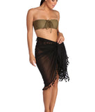 Mesh Tassel Wrap for 2022 festival outfits, festival dress, outfits for raves, concert outfits, and/or club outfits