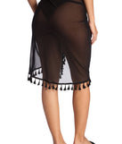 Mesh Tassel Wrap for 2022 festival outfits, festival dress, outfits for raves, concert outfits, and/or club outfits