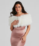 With Into Fall Fur Shawl as your homecoming jewelry or accessories, your 2023 Homecoming dress look will be fire!