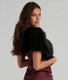 Ms. Diva Faux Fur Shawl helps create the best summer outfit for a look that slays at any event or occasion!