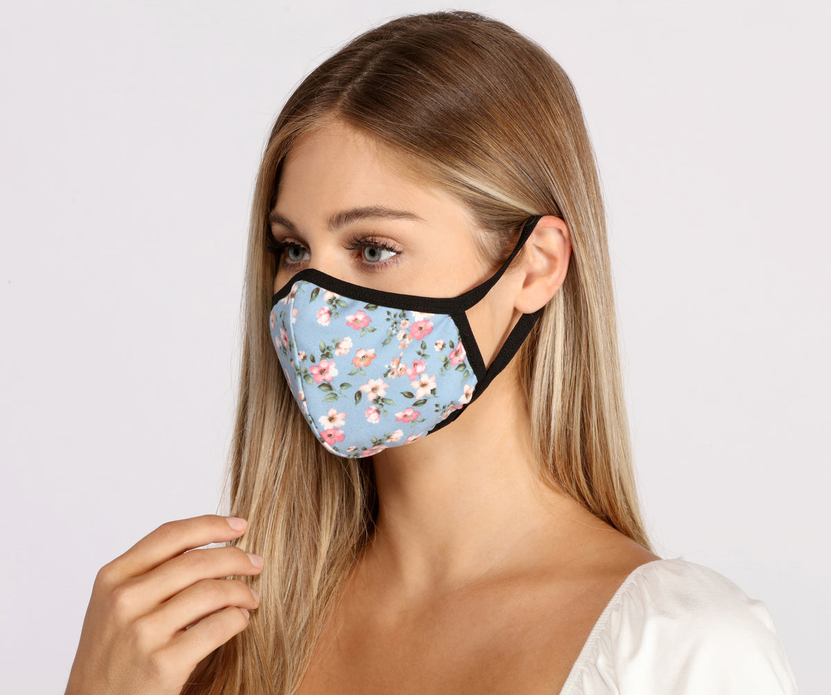 Ditsy Floral Face Mask & Windsor