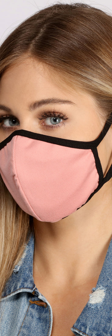 Keep it Basic Rose Face Mask