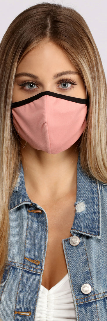 Keep it Basic Rose Face Mask