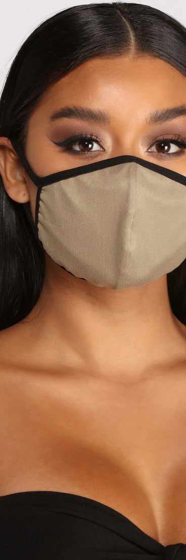 Basic Face Mask With Earloops