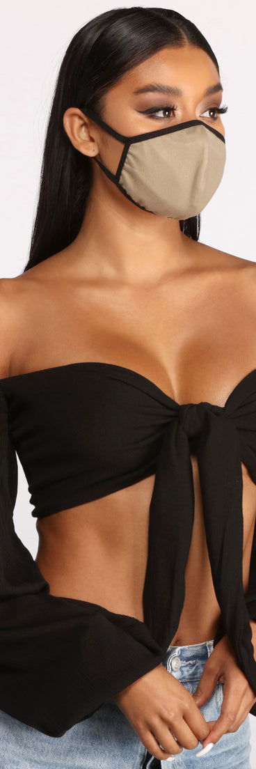 Basic Face Mask With Earloops