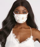 Reusable Floral Face Mask
