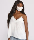Reusable Floral Face Mask