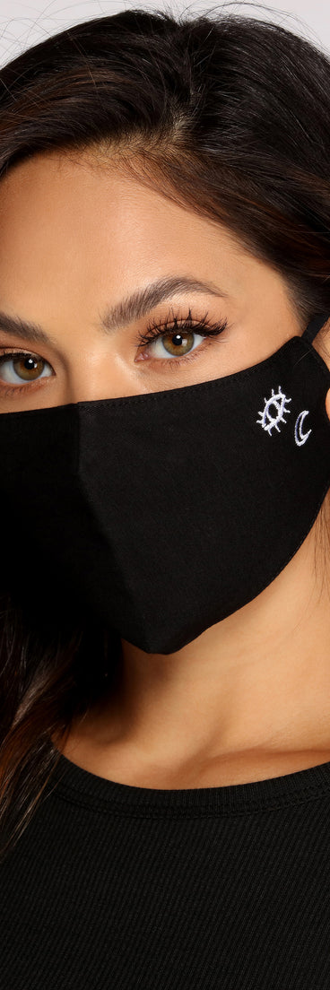 Desert Night Face Mask With Earloops
