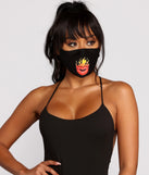 Sassy Flaming Lips Face Mask With Earloops is a trendy pick to create 2023 festival outfits, festival dresses, outfits for concerts or raves, and complete your best party outfits!