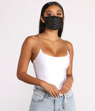 Heat Stone Face Mask With Earloops