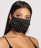 Stylish And Studded Face Mask