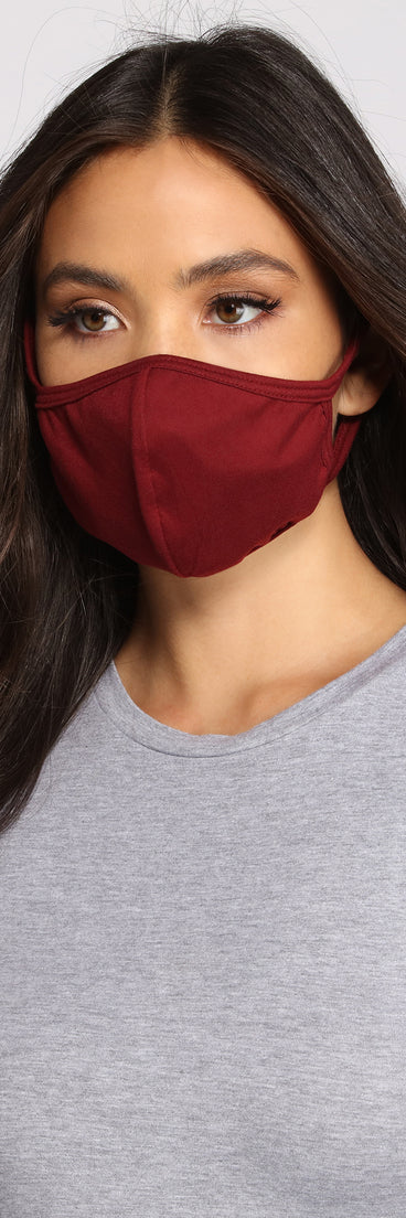 Feeling Basic Face Mask With Earloops