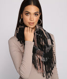Cozy on Up Plaid Infinity Scarf