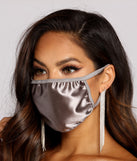 With Glam Reusable Satin Face Mask With Earloops as your homecoming jewelry or accessories, your 2023 Homecoming dress look will be fire!