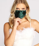 With Sleek Satin Face Mask as your homecoming jewelry or accessories, your 2023 Homecoming dress look will be fire!