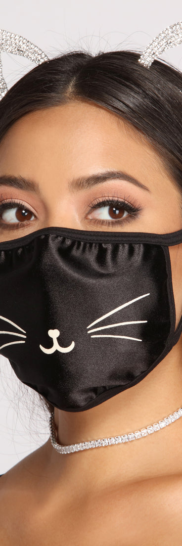 Purrfect Style Halloween Face Mask