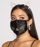 Purrfect Style Halloween Face Mask